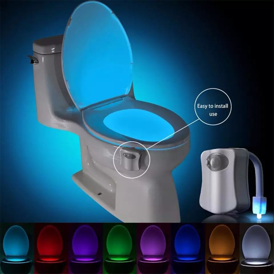 Motion Sensor Toilet LED Light