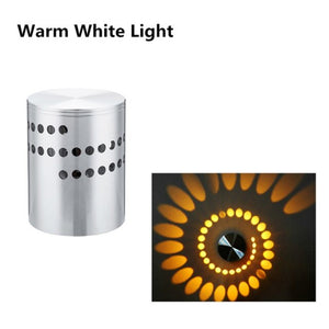 Spiral LED Wall Sconce Light