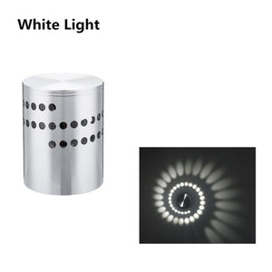 Spiral LED Wall Sconce Light