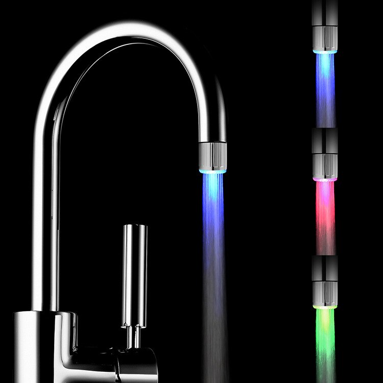 Temperature control LED Faucet