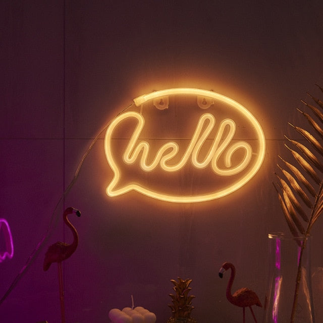 LED USB Neon Sign (20 Signs To Choose From)