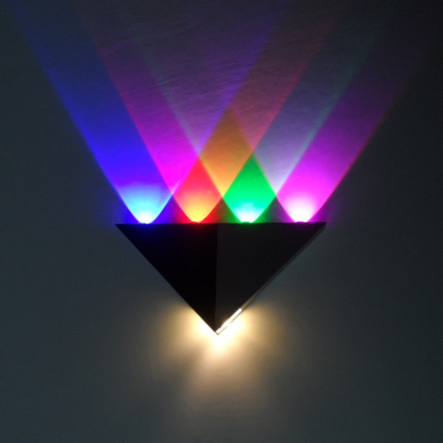 5W Triangle LED Wall Lamp